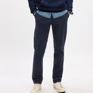 The Gap Modern Khakis in Slim Fit Navy Blue